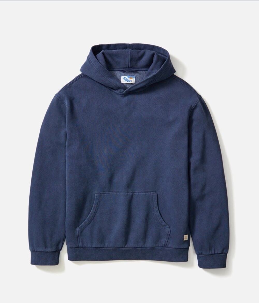 New Marine Layer Cloud 9 Fleece Relaxed Hoodie Men's US Size S